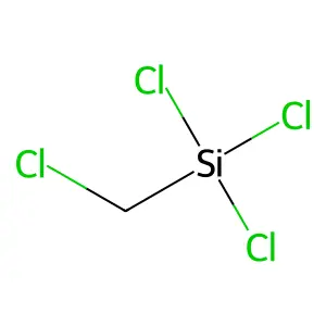 (Chloromethyl)trichlorosilane structure