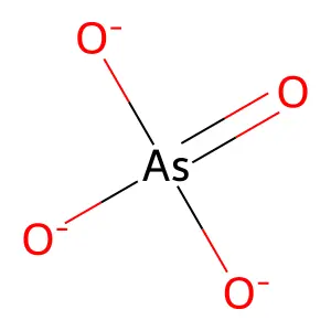 Arsenate ion structure