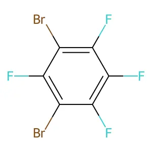 1,3-Dibromotetrafluorobenzene structure