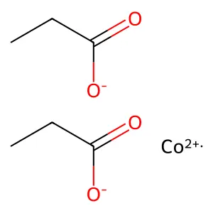 Cobalt propionate structure