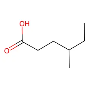 Compound C7H14O2 structure