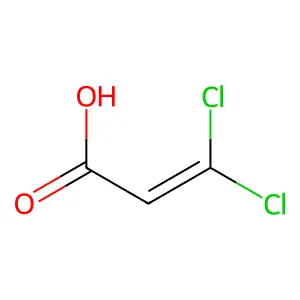 3,3-dichloroprop-2-enoic acid structure