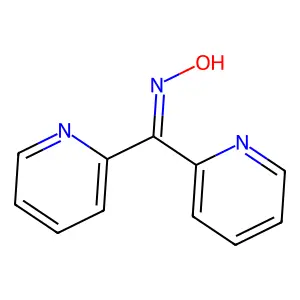 N-(dipyridin-2-ylmethylidene)hydroxylamine structure