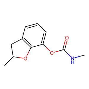 Decarbofuran structure