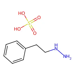 Phenelzine sulfate structure