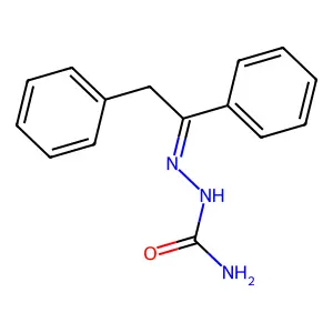 (1,2-diphenylethylideneamino)urea structure