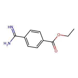 ethyl 4-carbamimidoylbenzoate structure