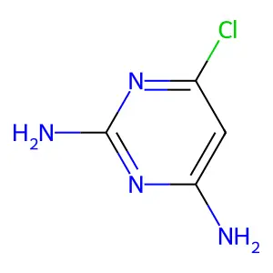 Compound C4H5ClN4 structure