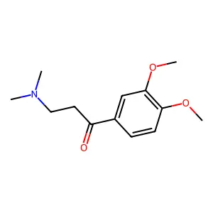 1-(3,4-dimethoxyphenyl)-3-(dimethylamino)propan-1-one structure