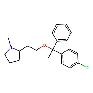 clemastine structure