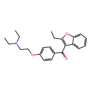 Etabenzarone structure