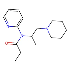 N-(1-piperidin-1-ylpropan-2-yl)-N-pyridin-2-ylpropanamide structure