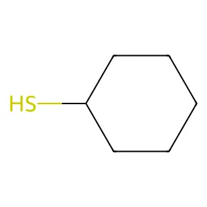 CYCLOHEXANETHIOL structure