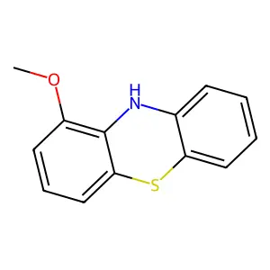 10H-Phenothiazine, 1-methoxy- structure