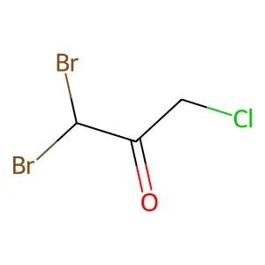 1,1-Dibromo-3-chloroacetone structure