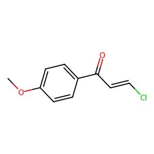 C10H9ClO2 structure