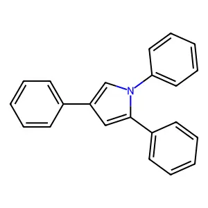 1,2,4-triphenylpyrrole structure