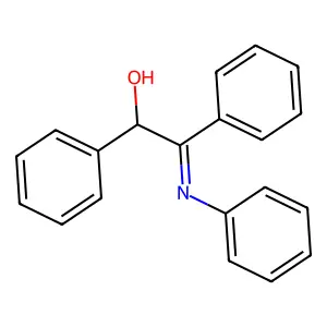 1,2-diphenyl-2-phenyliminoethanol structure