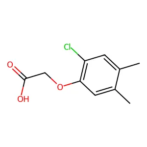2-(2-chloro-4,5-dimethylphenoxy)acetic acid structure