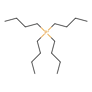 Tetrabutylphosphonium cation structure