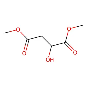 Dimethyl malate structure