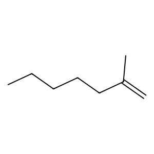 2-METHYL-1-HEPTENE structure