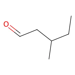 3-Methylvaleraldehyde structure