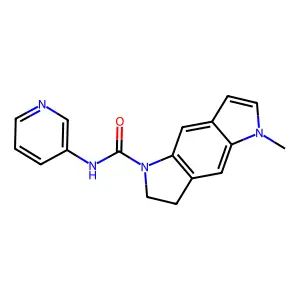 Compound C17H16N4O structure