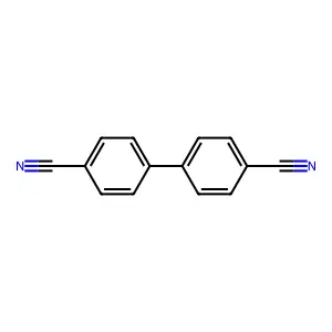 [1,1'-Biphenyl]-4,4'-dicarbonitrile structure