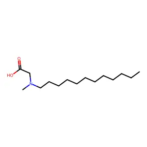 N-Dodecylsarcosinate structure