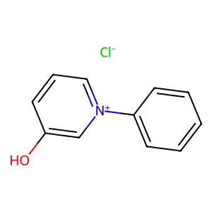 1-phenylpyridin-1-ium-3-ol chloride structure