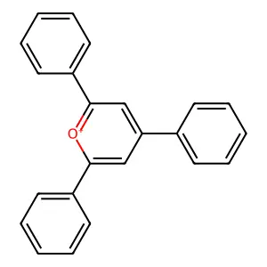 Compound C23H17O+ structure
