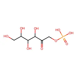 Fructose 1-phosphate structure