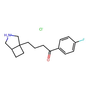 Compound C16H21ClFNO structure