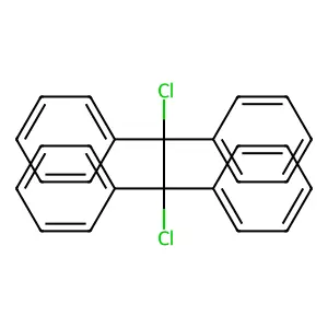 (1,2-dichloro-1,2,2-triphenylethyl)benzene structure