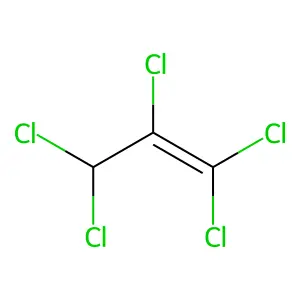 1-Propene, 1,1,2,3,3-pentachloro- structure