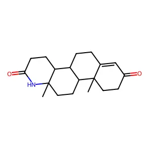 10a,12a-dimethyl-1,3,4,4a,4b,5,6,9,10,10a,10b,11,12,12a-tetradecahydronaphtho[2,1-f]quinoline-2,8-dione structure