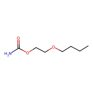 CARBAMIC ACID, (2-BUTOXYETHYL)ESTER structure