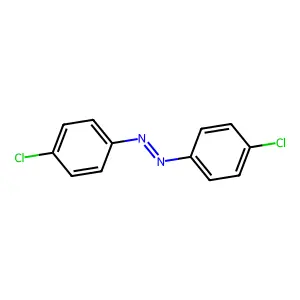 bis(4-chlorophenyl)diazene structure
