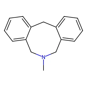 11-methyl-10,12-dihydro-5H-benzo[d][2]benzazocine structure