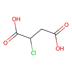 CHLOROSUCCINIC ACID structure