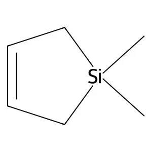 1,1-dimethyl-2,5-dihydrosilole structure