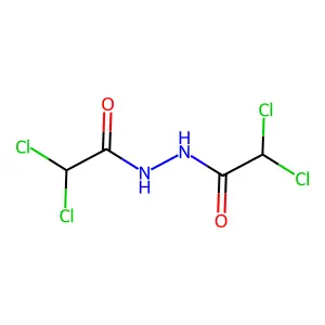 1,2-Bis(dichloroacetyl)hydrazine structure