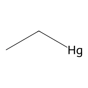 Ethyl mercury structure