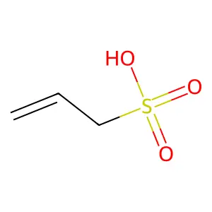 prop-2-ene-1-sulfonic acid structure