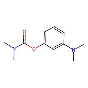 [3-(dimethylamino)phenyl] N,N-dimethylcarbamate structure