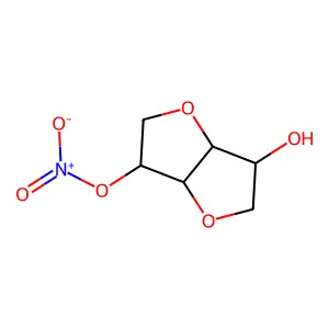 Isosorbide 2-nitrate structure