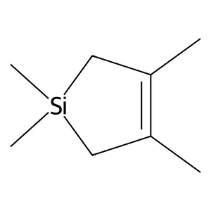 1,1,3,4-tetramethyl-2,5-dihydrosilole structure