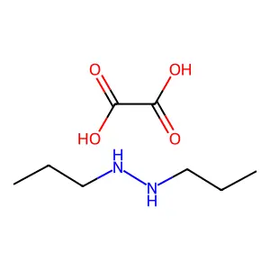 1,2-Dipropylhydrazine oxalate structure