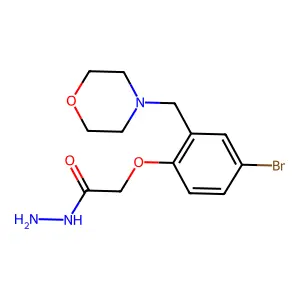 Compound C13H18BrN3O3 structure